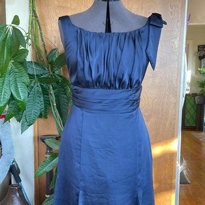 Vineyard Collection dark blue party dress